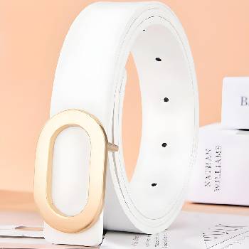 HARAHU Колан Oval - Бял KP8290 (8290)