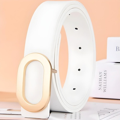 HARAHU Колан Oval - Бял KP8290 (8290)