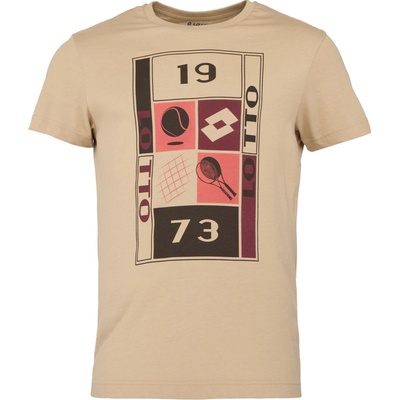 Lotto Tee Supra VII béžové mix