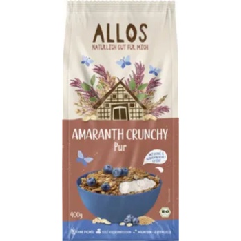 Allos Био амарант crunchy натурален - 400 г