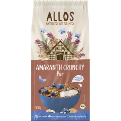 Allos Био амарант crunchy натурален - 400 г