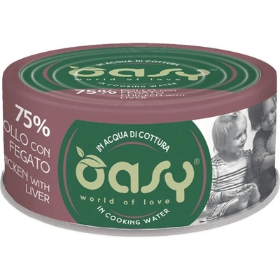 Oasy More Love Chicken with Liver 70 g