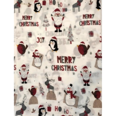 Jahu deka fleece Christmas time 150x200