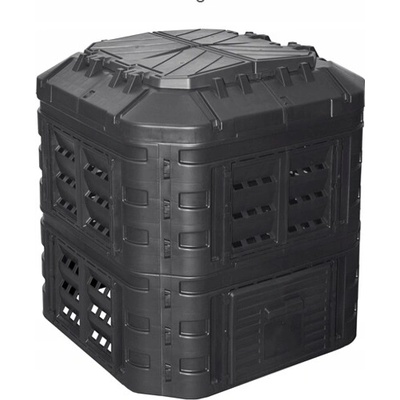 Rojaplast 600 l černý kompostér 1-komorový