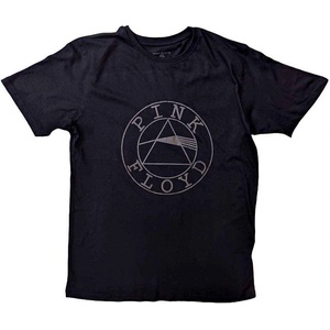 Pink Floyd Circle Logo Hi-Build Black M Риза (PFTEE177MB02)