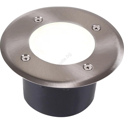 Polux Led Лампа за алея mivo led/3w/230v Ø 12 см ip67 матов хром (sa2268)