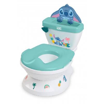 Детско гърне 2 в 1 Bright Starts Disney Baby - Stitch My Size Potty (17457)