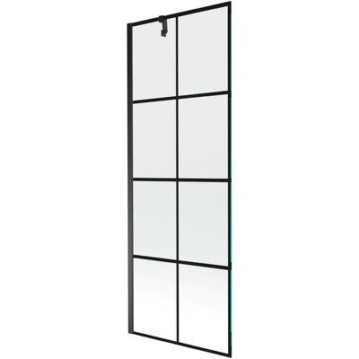 Mexen Next душ параван еднокрилен 70 x 150 cm, черна решетка, черно - 895-070-000-00-77-70 (895-070-000-00-77-70)