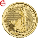 Investiční zlato The Royal Mint 10 Pounds Britannia 1/10 oz