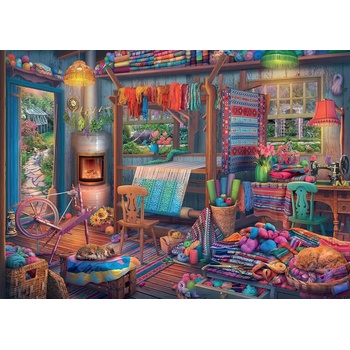 Ravensburger - Puzzle Weaver's Workshop - 1 000 piese