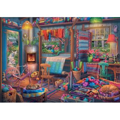 Ravensburger - Puzzle Weaver's Workshop - 1 000 piese