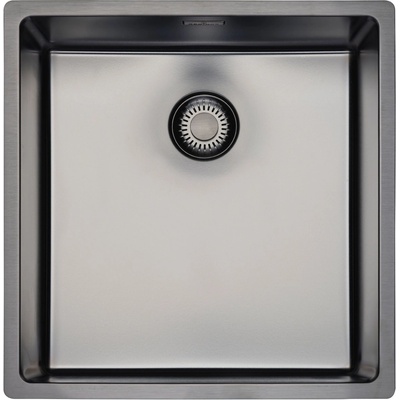 Reginox New York 40x40 Gun Metal Silver