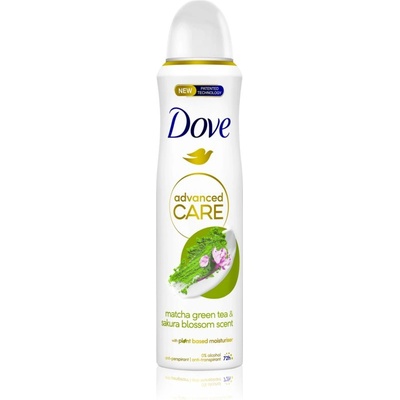 Dove Advanced Care Antiperspirant антиперспирант 72 ч. Matcha Green Tea & Sakura Blossom 150ml