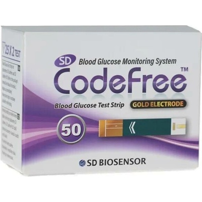 SD Biosensor testovací proužky pro SD Codefree 50 ks