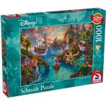 Schmidt Spiele Пъзел Schmidt от 1000 части - Питър Пан, Томас Кинкейд (59635)