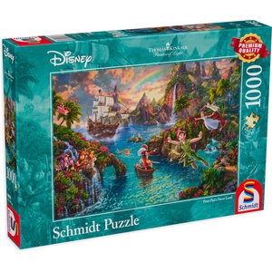 Schmidt Spiele Пъзел Schmidt от 1000 части - Питър Пан, Томас Кинкейд (59635)