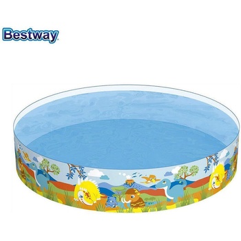 Bestway Басейн с твърд борд 244 х 46 см bestway 55001