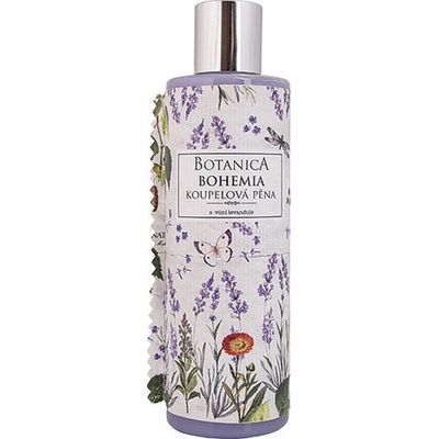 Bohemia Botanica Levandule s olivovým olejem extraktem bylin a jogurtovou aktivní složkou koupelová pěna 250 ml