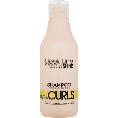 Stapiz Shampoo Sleek Line Waves & Curls Šampón 300 ml
