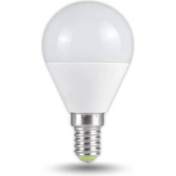 Tracon electric LED žiarovka guľa E14 5W neutrálna biela