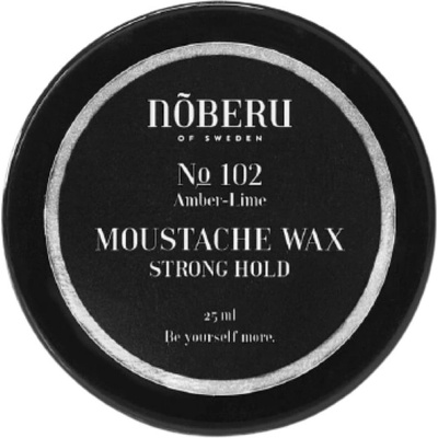 Noberu Amber-Lime Strong Hold vosk na knír 25 ml