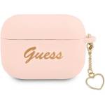 Guess Калъф Guess GUAPLSCHSP Silicone Charm Heart Collection, за Apple AirPo (GUE001885-0)