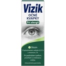 Roztoky a pomôcky ku kontaktným šošovkám Vizik Očné kvapky pri alergii 10 ml