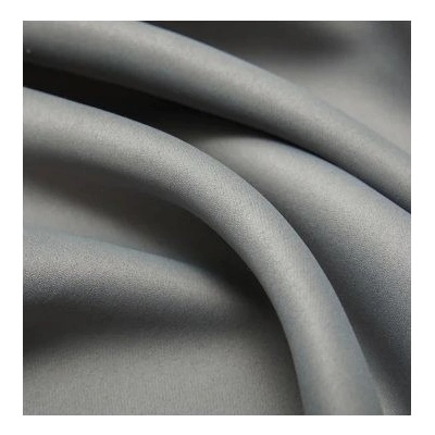 Zatemňovací závěs se zavěšením grommet top - Tmavě šedý, 132 x 160 cm