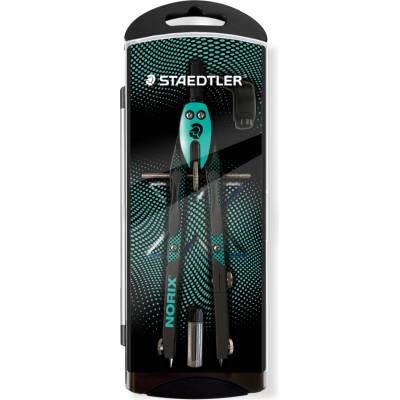 STAEDTLER Пергел Staedtler Norix, в кутия, ЗЕЛЕН (35084-А-ЗЕЛЕН)