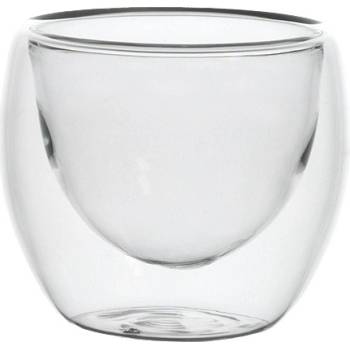 Мини двустенна чашка за еспресо 6Х6СМ. 0.080Л. 1БР (20911)