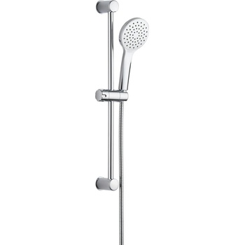 Allstar Душ комплект от неръждаема стомана в сребрист цвят с подвижен държач 60 cm No. 2 - Allstar (70352400)