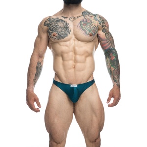 Justin+Simon Classic Tanga Petrol XL