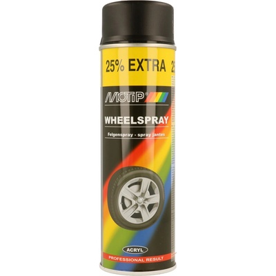 Motip barva na disky 500 ml 370-04019 černá matná