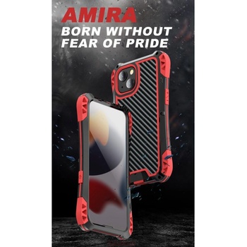 Apple iPhone 13 mini 5.4 inch R-JUST AMIRA Удароустойчив Калъф и Протектор