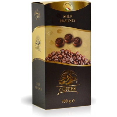 Sweet&Snack Pralinky z mléčné čokolády s kávovou náplní 300 g