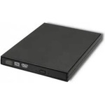 Qoltec external USB 2.0 DVD-RW recorder black - mallbg