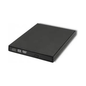 Qoltec external USB 2.0 DVD-RW recorder black - mallbg