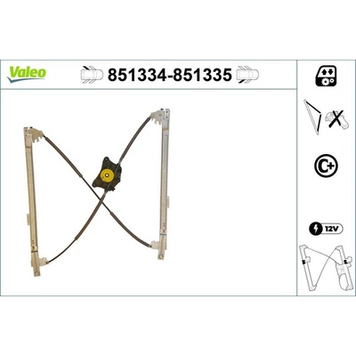 Zvedací zařízení oken VALEO 851335