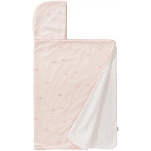 Fresk Хавлия с качулка Fresk - Drops chintz, 100 х 75 cm розова (FR-F420-85) - ozone