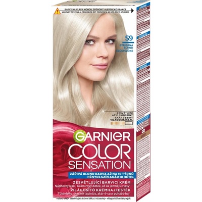 Garnier Color Sensation S9 Stříbrná blond