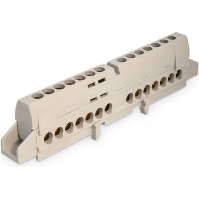 CB Elektro Svorkovnica rozbočovacia E 2x7 16mm2 na DIN krytá