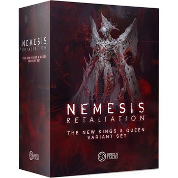 Awaken Realms Разширение за настолна игра Nemesis: Retaliation - New Kings & Queen Variant Set (AWR-NEM209)