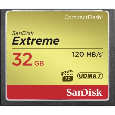 SanDisk CompactFlash Extreme 32GB UDMA7 SDCFXSB-032G-G46