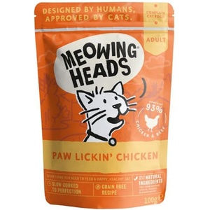 Barking Heads & Meowing Heads Paw Lickin Chicken GRAIN FREE 100 г
