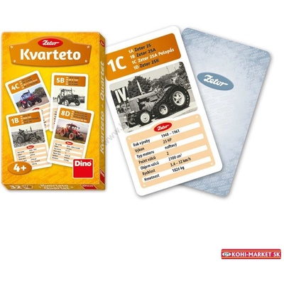 Karty kvarteto Zetor