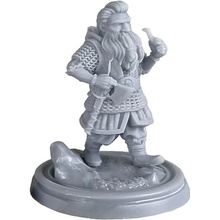 RS Design 3D Figúrka Jeden prsten RPG Trpaslík z Durinova lidu