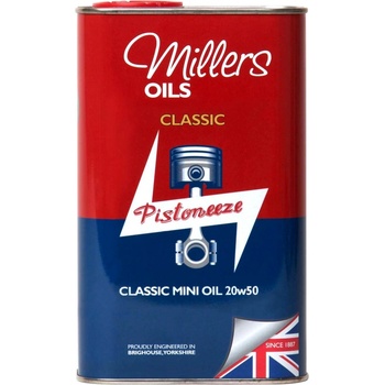Millers Oils Classic Mini Oil Pistoneeze 20W-50 1 l