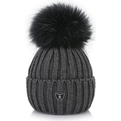 TMAVĚ ŠEDÁ ČEPICE S BAMBULÍ ROCKANDBLUE GreyBlackish