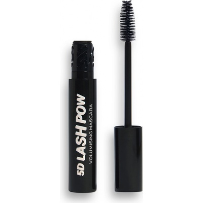 Makeup Revolution London 5D Lash Pow Extreme Volume Mascara řasenka pro maximální objem řas Super Black 12,2 ml