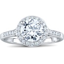 SILVEGO strieborný prsteň SKYE so Swarovski Zirconia FNJSMR035sw